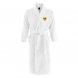 Халат унисекс «Не парюсь», белый 