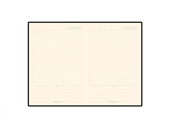 Ежедневник А5 недатированный Bridge, коричневый/золотистый 