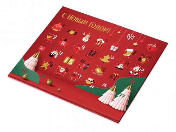 Шоколадный адвент-календарь Festive 
