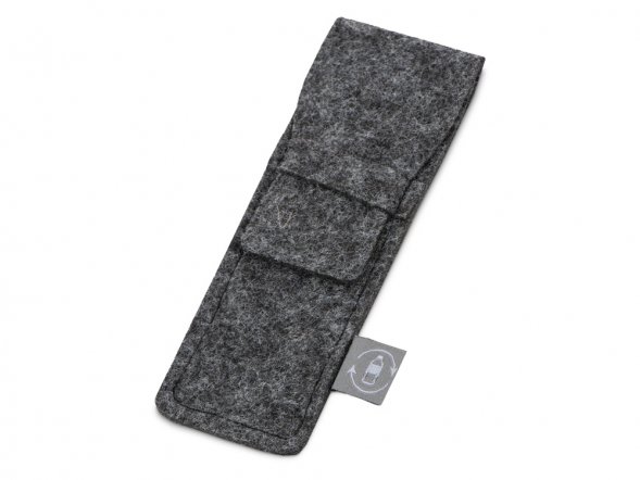 Футляр для ручек из RPET-фетра Felt, серый 