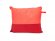 Плед BERING из гладкого флиса плотностью 200 г/м2 с чехлом в тон, красный 