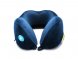 Подушка для путешествий со встроенным массажером Massage Tranquility Pillow, синий 