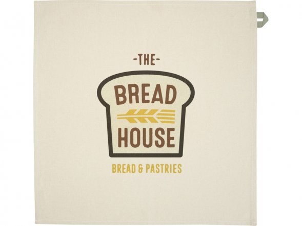 Alora кухонное полотенце из переработанного хлопка плотностью 200 г/м² - Зеленый яркий 