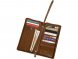 Трэвел-портмоне, коричневый 