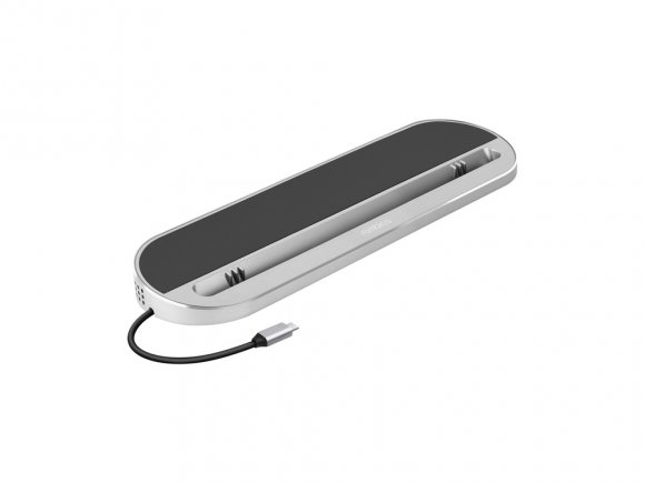 Хаб USB Type-C 3.0 для ноутбуков Falcon, черный 