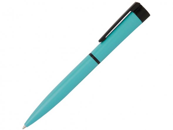 Ручка шариковая Pierre Cardin ACTUEL c поворотным механизмом, тиффани/черный 