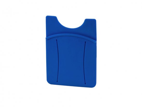 Картхолдер для телефона с держателем Trighold, ярко-синий 