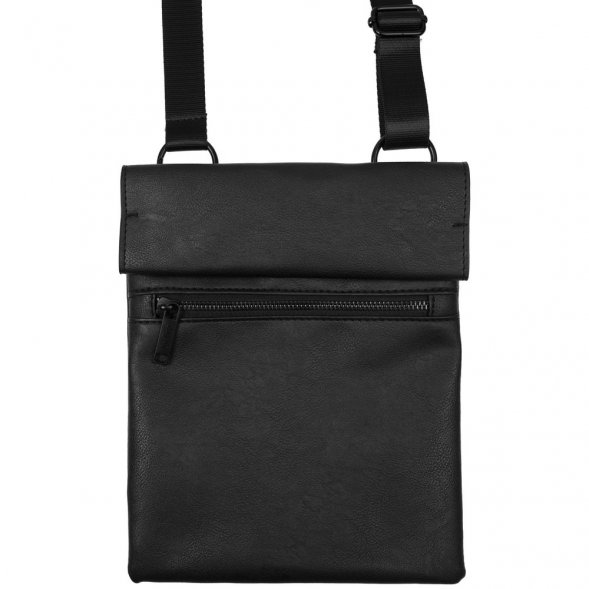 Сумка через плечо ringLink с отстегивающимся органайзером, черная 