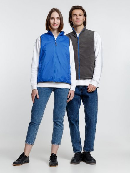 Жилет двусторонний Winner, ярко-синий 