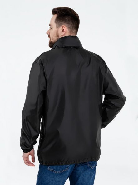 Ветровка унисекс Shift, черная 