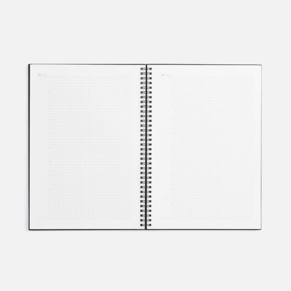 Ежедневник Notera Maxi, недатированный, синий 