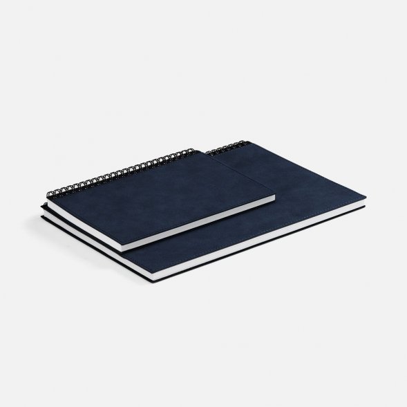 Ежедневник Notera Maxi, недатированный, синий 