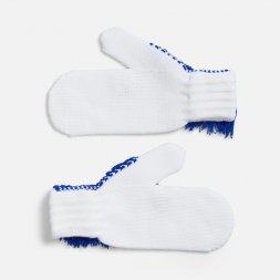 Варежки «Игогошки», с синей гривой