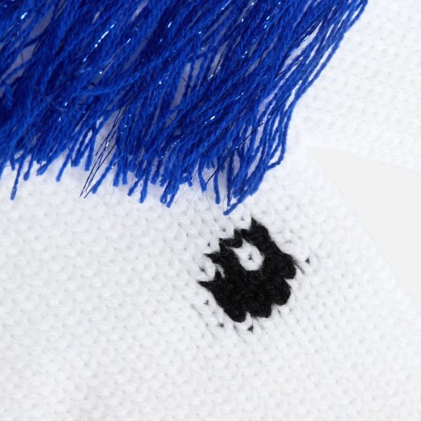 Варежки «Игогошки», с синей гривой 