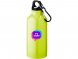 Бутылка Oregon с карабином 400мл, неоновый желтый 