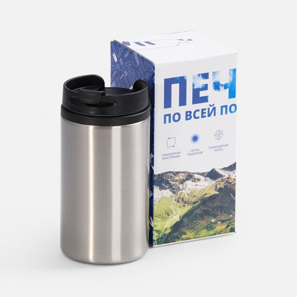 Коробка с полноцветной печатью для термостакана Canella 
