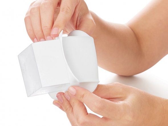 Форма для льда Cube черная 