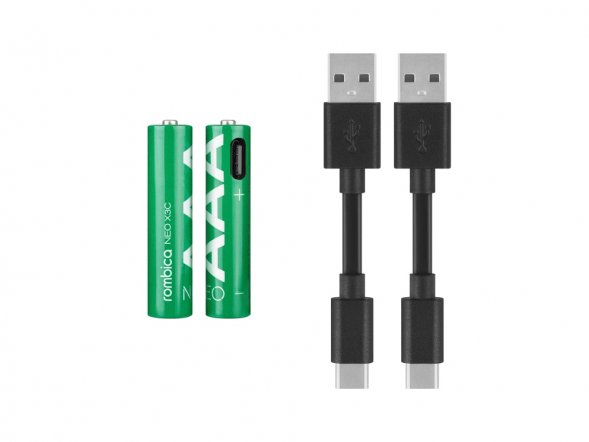 Аккумуляторные батарейки NEO X3C, ААА 