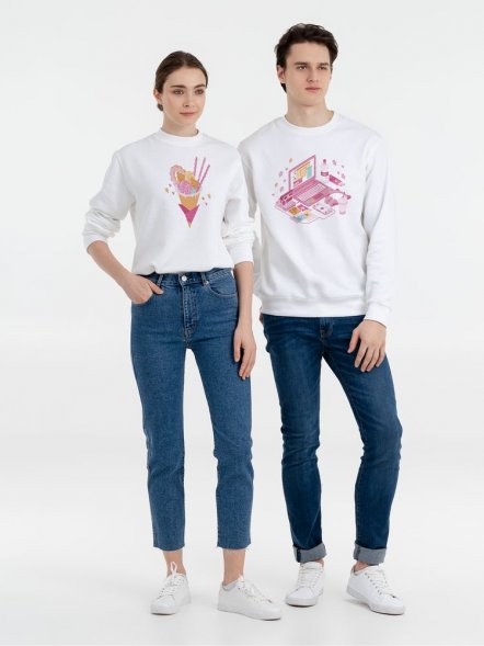 Толстовка «Осака. Каммихин», белая 