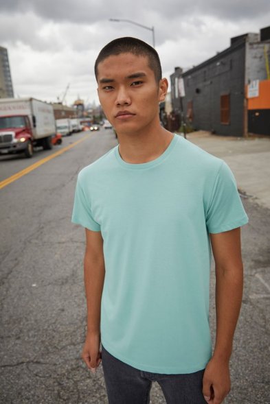 Футболка унисекс E150 Inspire (Organic), оранжевая 