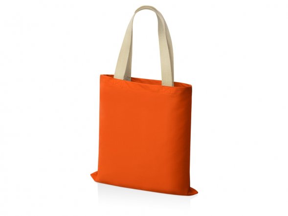 Сумка для шопинга Steady из хлопка с парусиновыми ручками, 260 г/м2, оранжевый 