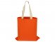 Сумка для шопинга Steady из хлопка с парусиновыми ручками, 260 г/м2, оранжевый 