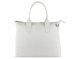 Сумка-шоппер BUGATTI Elsa, белая, воловья кожа/полиэстер, 46х11х31,5 см 