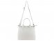 Сумка-шоппер BUGATTI Elsa, белая, воловья кожа/полиэстер, 46х11х31,5 см 