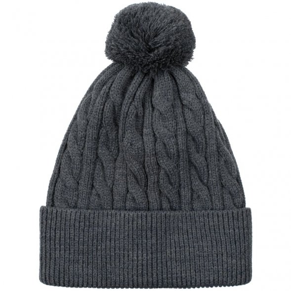 Шапка Heat Trick, серый меланж 