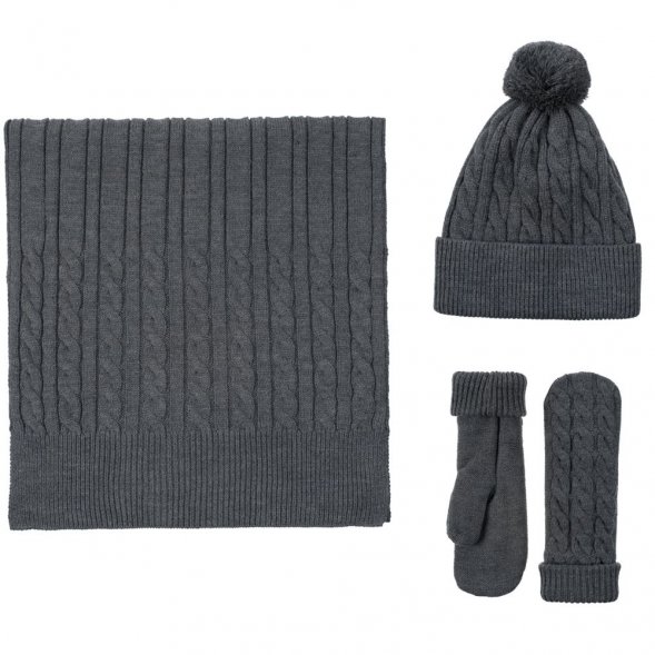 Шапка Heat Trick, серый меланж 