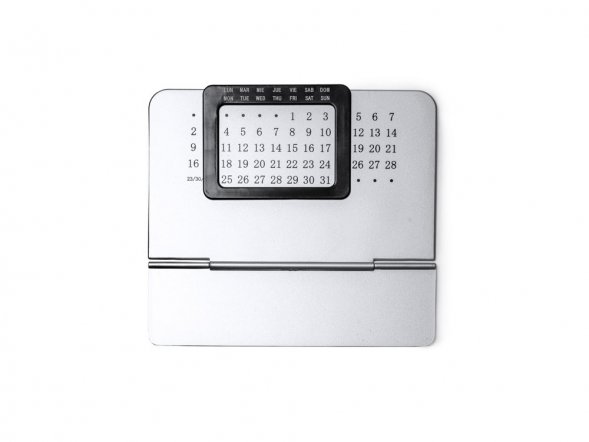 Настольный вечный календарь FENIX, серебристый 