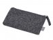 Пенал из RPET-фетра Felt, серый 