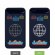Внешний аккумулятор с подсветкой Starlight Plus PB 10000 mAh, синий 