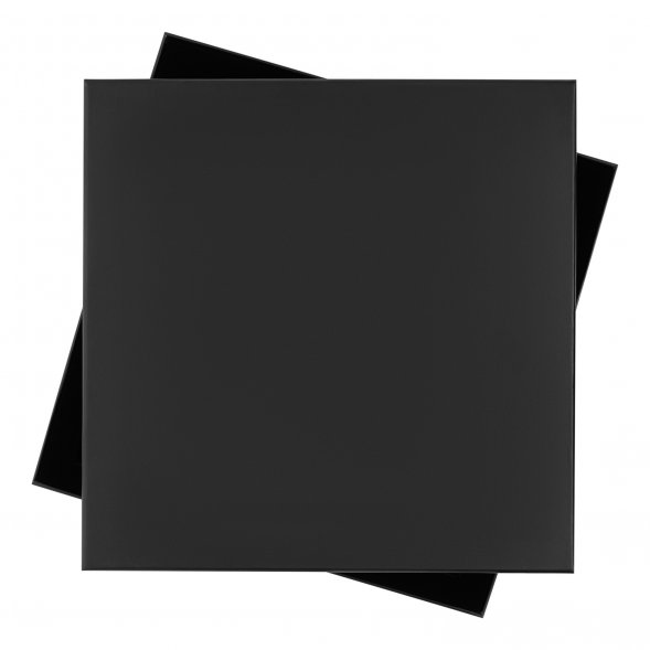 Подарочная коробка с ложементом для ежедневника, ручки и аккумулятора, черная (под съемные ложементы) 