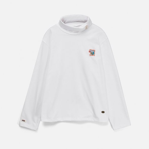 Лейбл из ПВХ Dzeta, XS, белый 