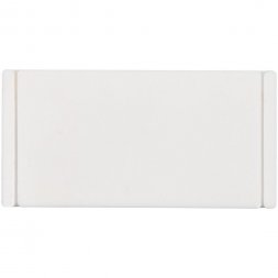 Лейбл из ПВХ Dzeta, S, белый