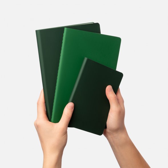 Ежедневник Spark mini A6 недатированный, зеленый 