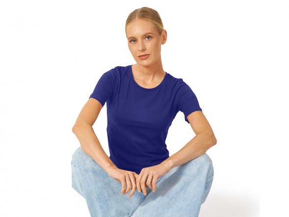 Футболка Heavy Super Club женская, классический синий 