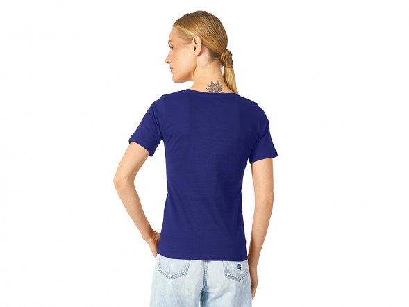 Футболка Heavy Super Club женская, классический синий 