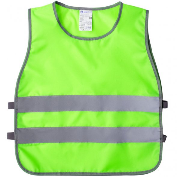 Жилет светоотражающий детский С-2.001Н, желтый неон 