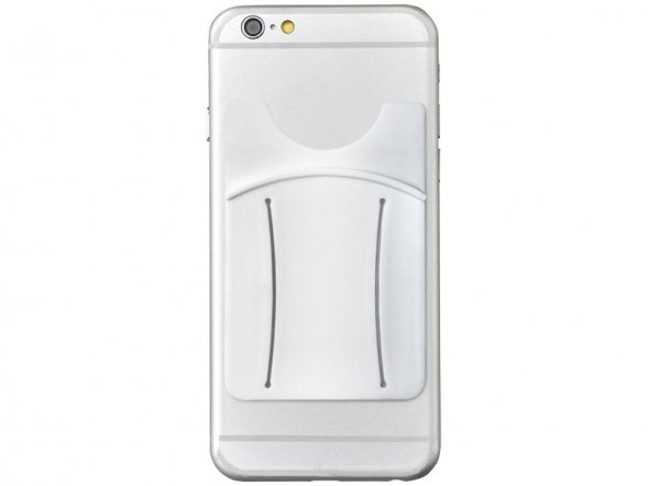 Картхолдер для телефона с держателем Trighold, белый 