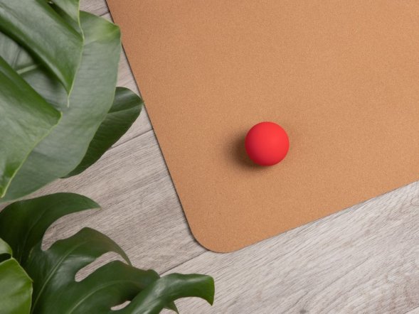 Массажный мяч для МФР Relaxify, красный 