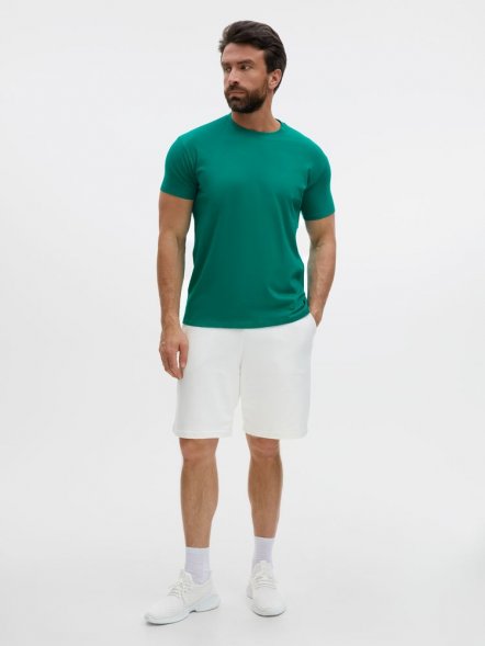 Футболка унисекс Regent 150, зеленая (изумрудная) 