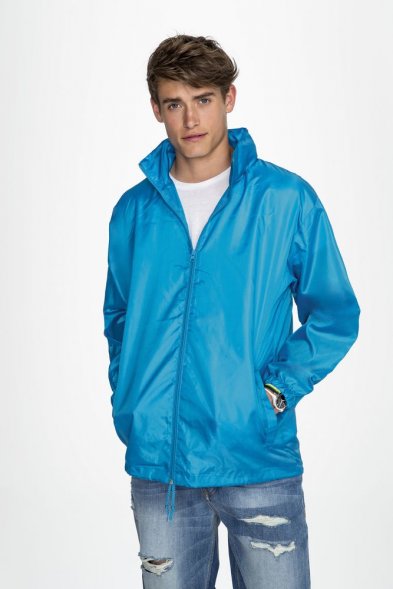 Ветровка унисекс Shift, зеленая 