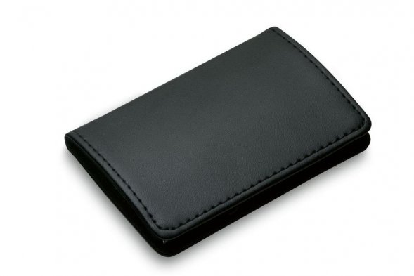 Футляр для визитных карточек Gianni, черный 