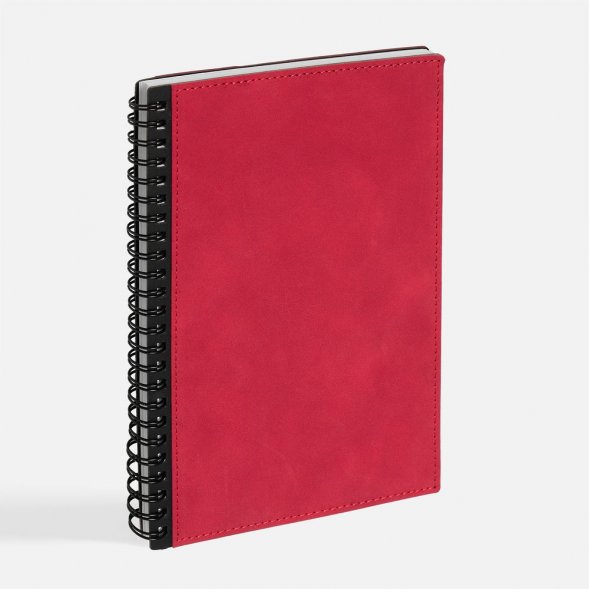 Ежедневник Notera Maxi, недатированный, красный 