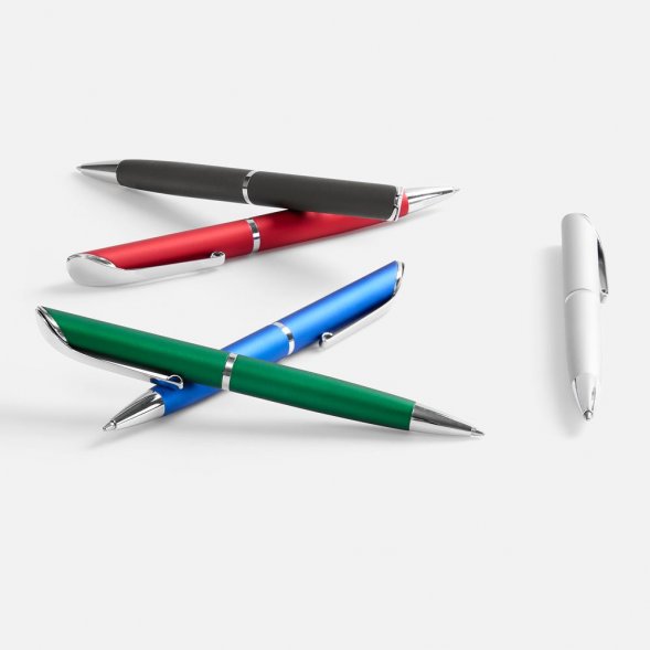 Ручка шариковая Glide, красная 