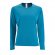 Футболка с длинным рукавом Sporty LSL Women, ярко-бирюзовая 