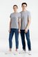 Футболка женская T-bolka Stretch Light Lady, серый меланж 