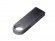 USB 2.0-флешка на 512 Мбайт с мини чипом и круглым отверстием, серебристый 